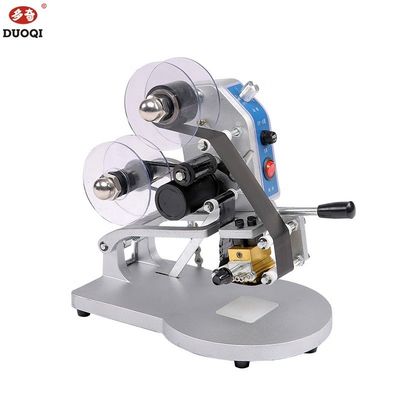 Material de embalagem de plástico Máquina de codificação semiautomática Durável e fácil de operar