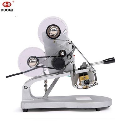 Material de embalagem de plástico Máquina de codificação semiautomática Durável e fácil de operar