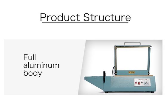 DUOQI 380L Industrial L Bar Shrink Wrap Machine Household Para sacos de plástico
