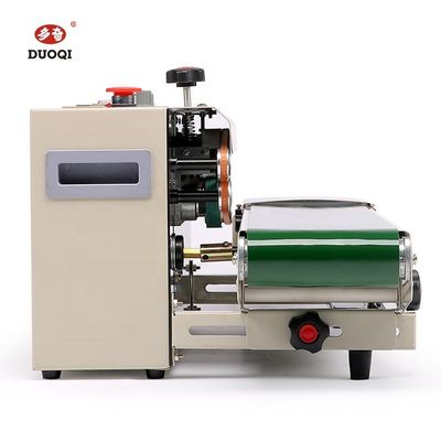 Motor elétrico DUOQI FR-770C Máquina de costura de mangas encolhidas de mercadorias Máquina de costura contínua com contador