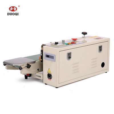 Motor elétrico DUOQI FR-770C Máquina de costura de mangas encolhidas de mercadorias Máquina de costura contínua com contador