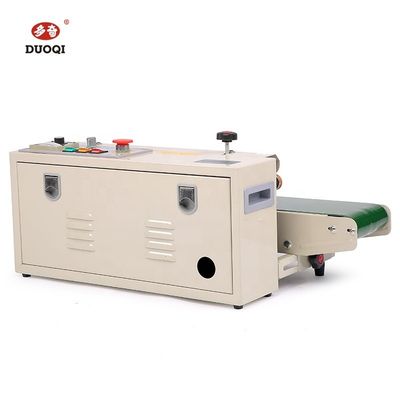 220 V/Hz DUOQI FR-770 Folha de alumínio pintada Sacos de plástico Bolsa Máquina de vedação contínua para painel digital