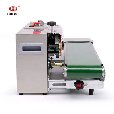 DUOQI FR-770S Máquina de vedação térmica de aço inoxidável para colagem de mangas
