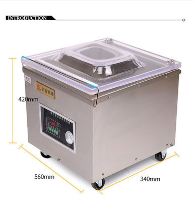 Máquina de embalagem industrial de pó de café DZ-350 Máquina de embalagem de vácuo pequeno