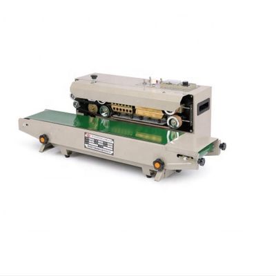 Máquina de vedação industrial automatizada, selante térmico de banda contínua resistente à fadiga