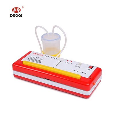 50Hz DUOQI DZ-300B Máquina de embalagem a vácuo de pressão manual multifunção de selante doméstico com filtro