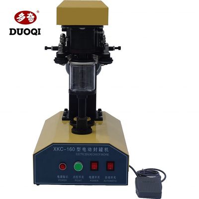 DUOQI DQ-160 papel PET latas de plástico estanho selante embalagem máquina de vedação totalmente automática