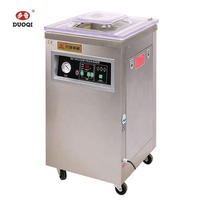 DUOQI DZ-400 Máquina de embalagem a vácuo de câmara única para roupas e equipamentos de carne e peixe