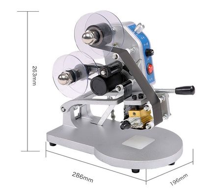 Máquina de codificação de data manual portátil de 25 mm de alta precisão
